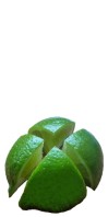 Quarters of lime